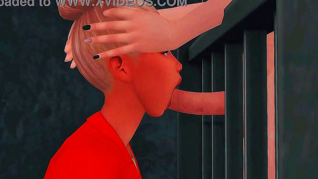 PERVERTED FUTANARI COP ARRANGED HARD ANAL SEX AND FACEFUCK FOR A SEXY PRISONER (SIMS