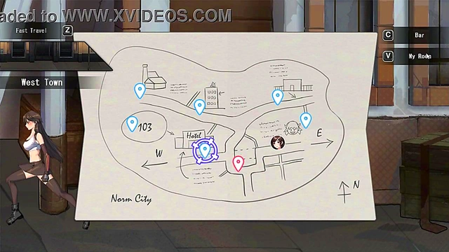 Cute lady having sex in Dcity fantasy new erotic hentai game gameplay