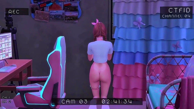 STEPBROTHER SPIES ON PERVERTED STEPSISTER USING (SIMS ANIME HENTAI SFM)