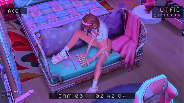 STEPBROTHER SPIES ON PERVERTED STEPSISTER USING (SIMS ANIME HENTAI SFM)