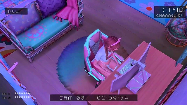 STEPBROTHER SPIES ON PERVERTED STEPSISTER USING (SIMS ANIME HENTAI SFM)