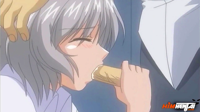 Hentai uncensored - Busty girl eats two cocks at once