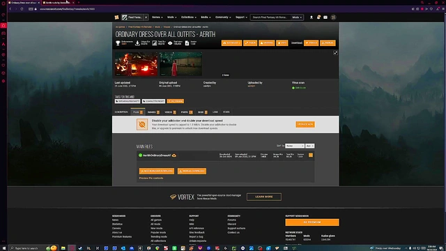 Aerith Nude Mod - FF7 Remake