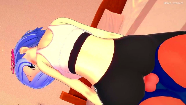 Rem wanted to rest after exercising'but ends up fucking (hentai) (re zero)