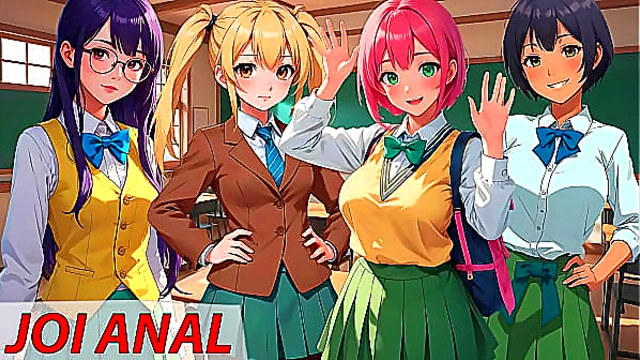 Futabu Audio Club JOI'the club girls want to make a milkshake in your ass