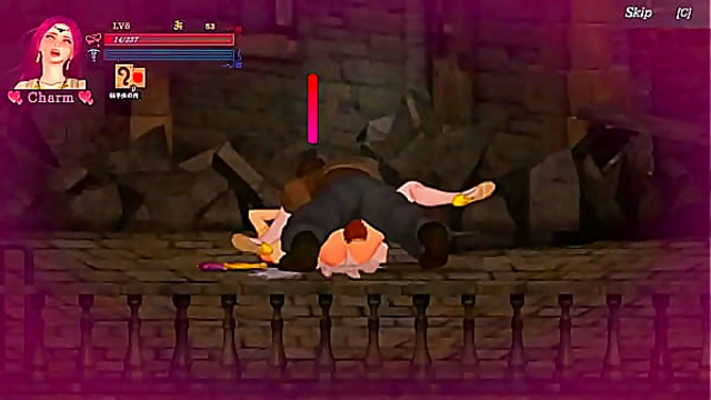 Cute lady having sex with men in Guilty hell ii 2 new erotic hentai game gameplay