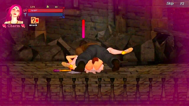 Cute lady having sex with men in Guilty hell ii 2 new erotic hentai game gameplay