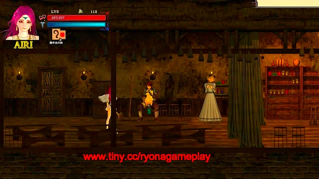 Cute lady having sex with men in Guilty hell ii 2 new erotic hentai game gameplay