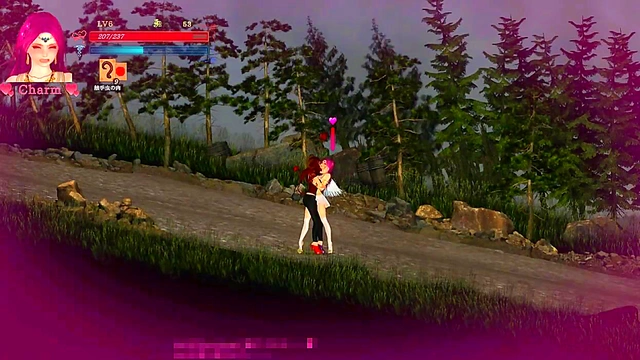 Cute lady having sex with men in Guilty hell ii 2 new erotic hentai game gameplay