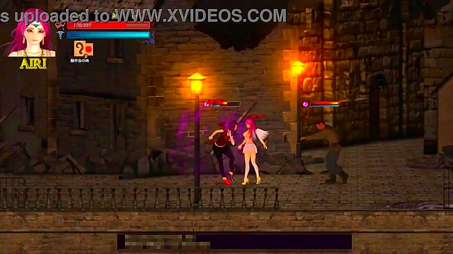 Cute lady having sex with men in Guilty hell ii 2 new erotic hentai game gameplay