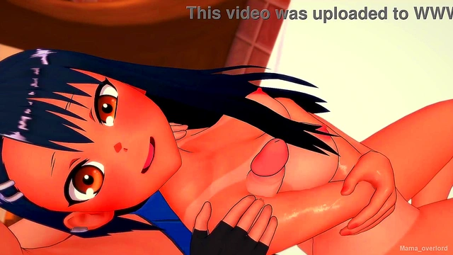 Running jerks off after doing sports Nagatoro is hot (hentai) (adult version)