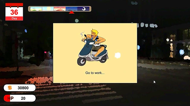 Worker having sex with his female clients in Handyman legend new hentai ryona game