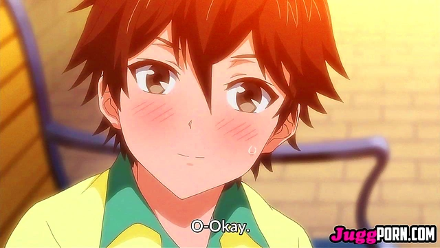 Teen with a big cock manages to fuck the busty MILF in the park UNCENSORED HENTAI