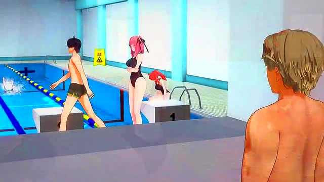 Nino Nakano con instructor Ntr