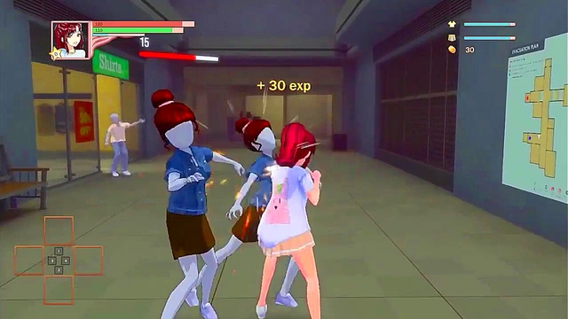 Red haired lady having sex in curs pantsu new porn hentai game video