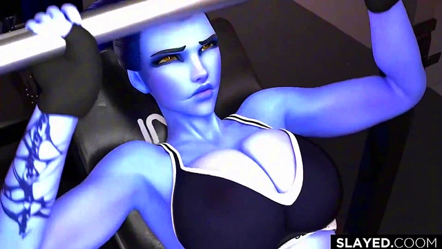 The best Hentais of Widowmaker compilation (edition)