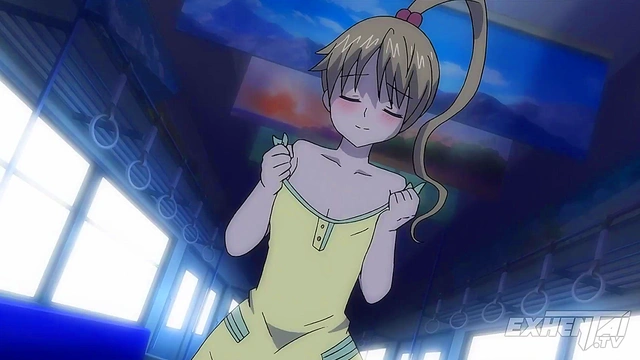 I fall on a horny milf's tits - Hentai uncensored