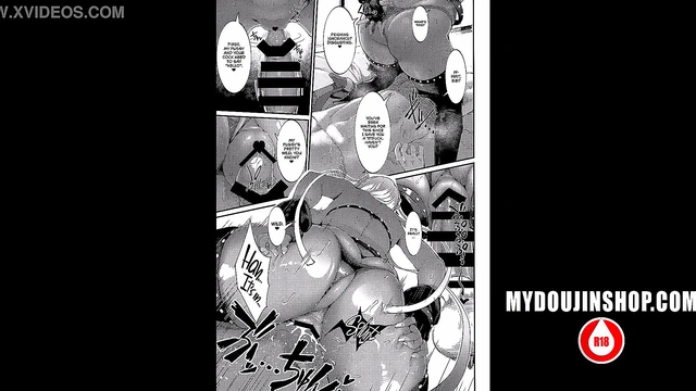 My Doujin Shop - Anime Girl Shows of Her Big Tits Falling Out of a Bikini ~ Almost