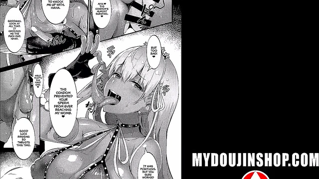 My Doujin Shop - Anime Girl Shows of Her Big Tits Falling Out of a Bikini ~ Almost