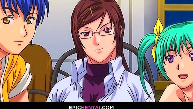 Training subs in hentai orgy