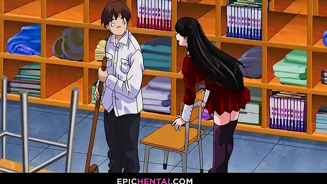 Waifu maid fucks shy Koide - hentai porn