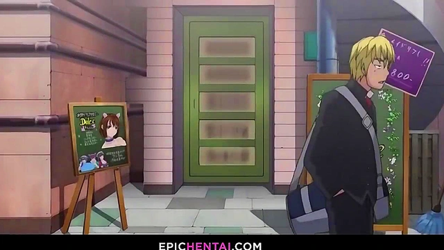 Waifu maid fucks shy Koide - hentai porn