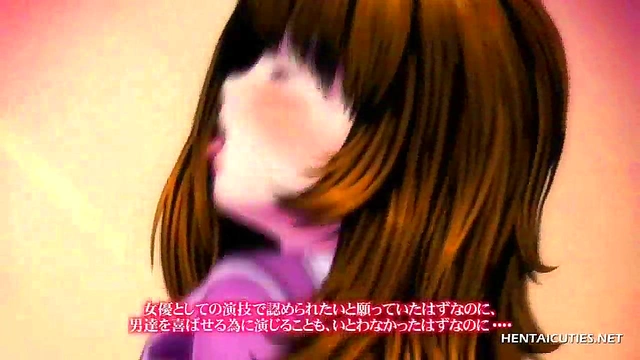 Busty teen hentai gets her wet tight pussy fucked hard