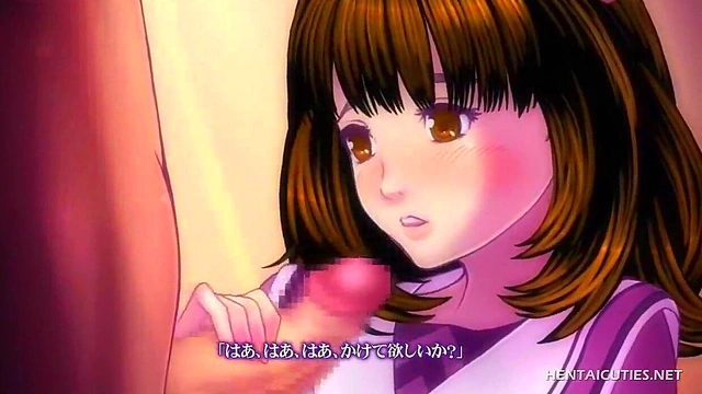 Busty teen hentai gets her wet tight pussy fucked hard