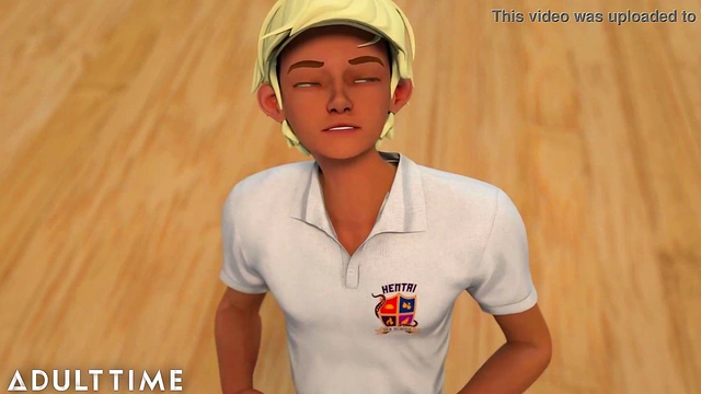 ADULT TIME - Big Titty Hentai Gym Teacher Shows The Class How To Give Head