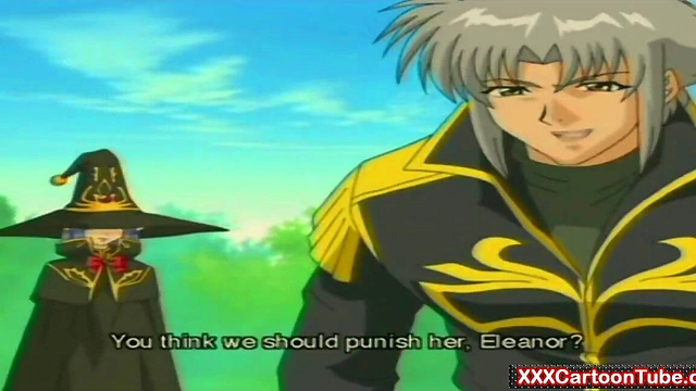 Elf hentai girl fucked in a magic forest