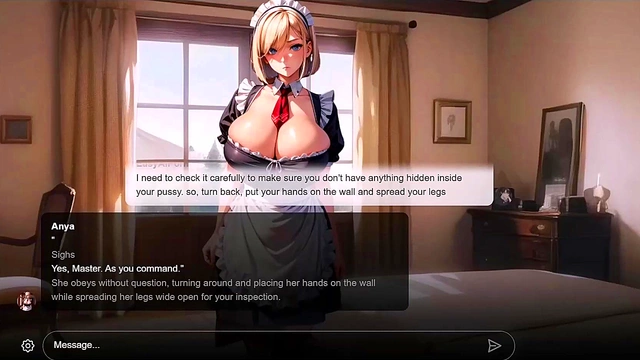 [Erotic Story] Suspicious Big Tits Blonde Maid With Paranoic Master AI Sexting Uncensored