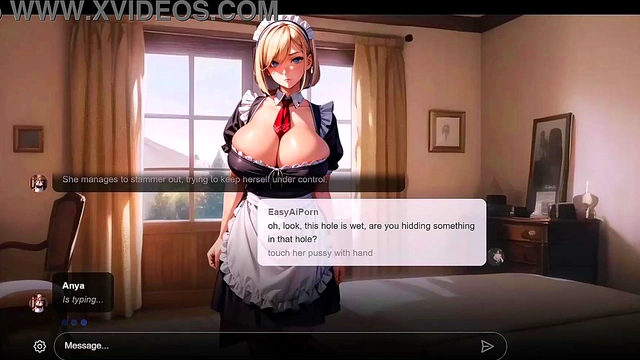 [Erotic Story] Suspicious Big Tits Blonde Maid With Paranoic Master AI Sexting Uncensored