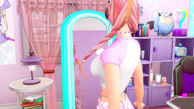 lustful stream blogger got hard anal sex from al haytham from genshin impact sims me