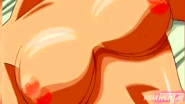 My classmate cums on my tits - Hentai uncensored