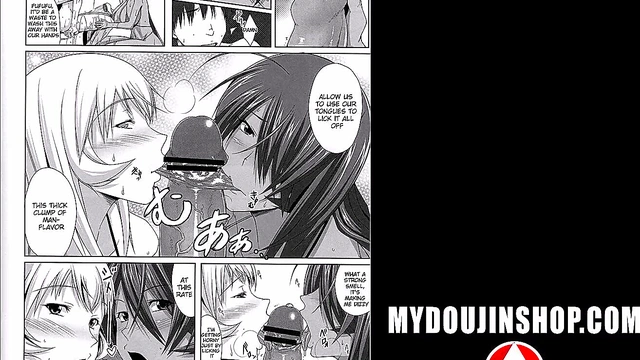 My Doujin Shop - Big Breasted Bimbos Get Slutty In Sling Bikini Ikkitousen Hentai Comic