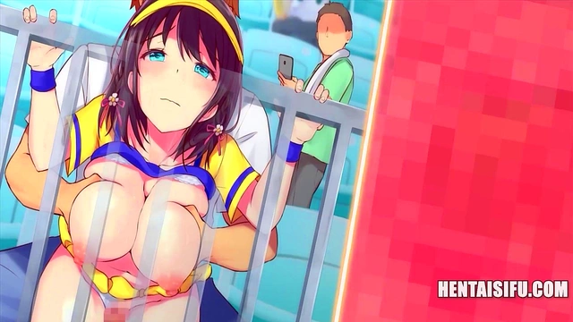 Big Hooters Fucked In A Stadium - Hentai With Subs