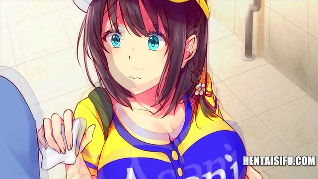 Big Hooters Fucked In A Stadium - Hentai With Subs