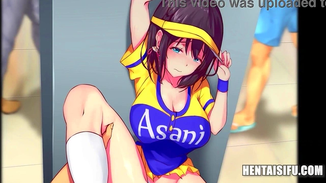 Big Hooters Fucked In A Stadium - Hentai With Subs