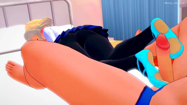 Hot visits the infirmary to play with a big cock (Hentai) (adult version)