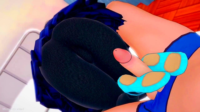 Hot visits the infirmary to play with a big cock (Hentai) (adult version)