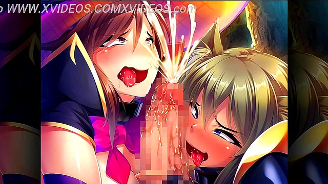 All hentai scenes (Harem Hunter Sex ray Vision)'edited'cut'milking'cum inside'cum