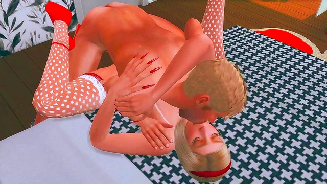 KEN ARRANGED FOR BARBIE TO HAVE HARD ANAL SEX IN A BIG ASS AND CHECKED THE WHORE'S DEEP