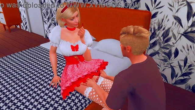 KEN ARRANGED FOR BARBIE TO HAVE HARD ANAL SEX IN A BIG ASS AND CHECKED THE WHORE'S DEEP