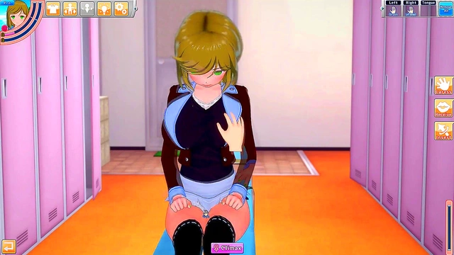 Hentai Koikatsu Class Babe Luna Loves Teasing Boys With Her Body