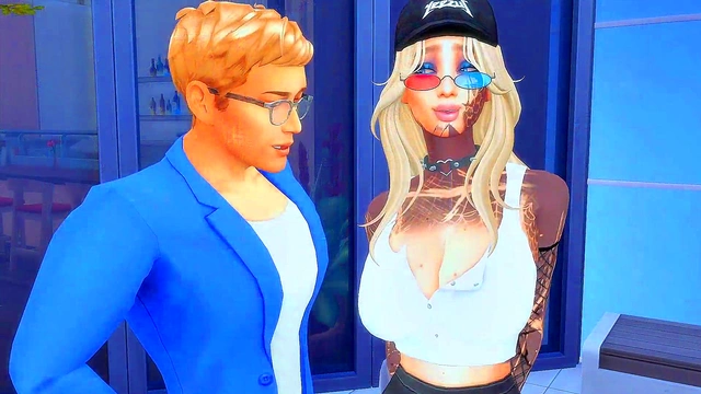 TATTOO SLUT LOVES HARD ANAL SEX AND FACEFUCK FOR MONEY (SIMS ANIME HENTAI SFM COMPILATION)