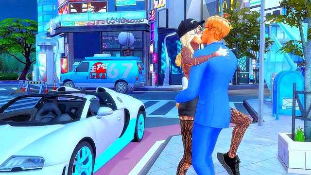 TATTOO SLUT LOVES HARD ANAL SEX AND FACEFUCK FOR MONEY (SIMS ANIME HENTAI SFM COMPILATION)