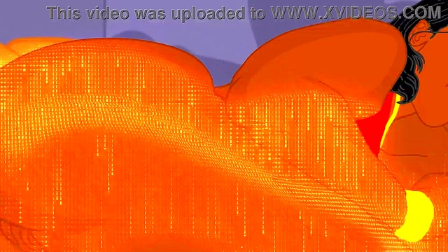 Cartoon Cherokee D Ass gives an amazing big ass hentai blowjob