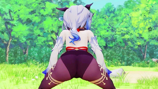 Hentai bitches shaking their ass