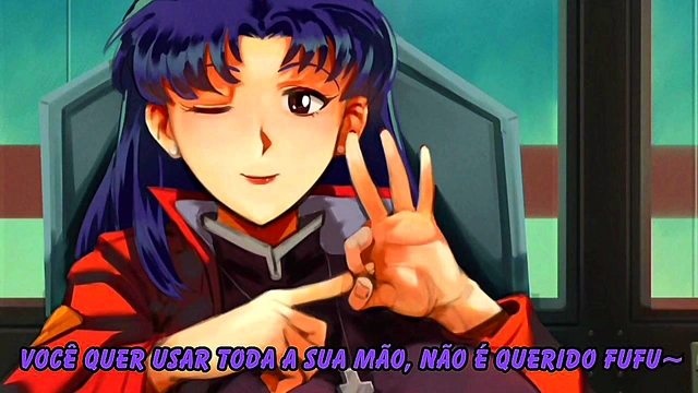 Misato cares for you - Joi Hentai (Pt-Br)