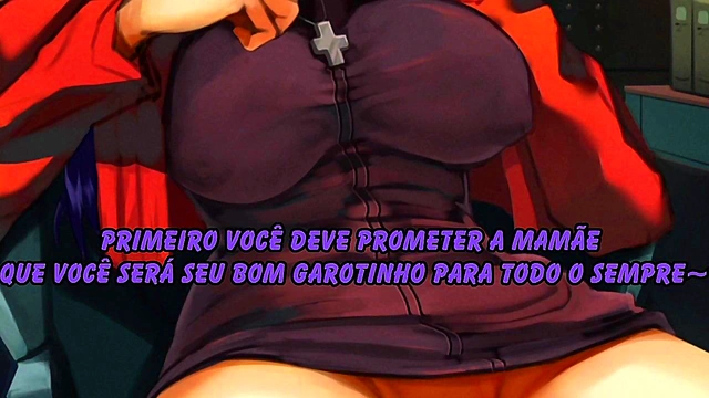 Misato cares for you - Joi Hentai (Pt-Br)